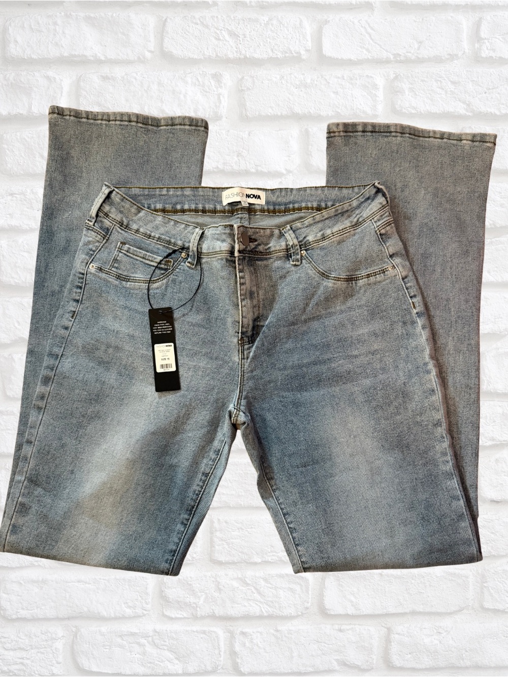 Fashion Nova Light‎ Blue Boot Cut Jeans